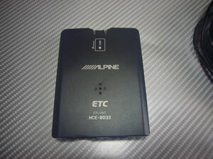 ☆ALPINE製カーナビ連動ＥＴＣ車載器☆HCE-B033