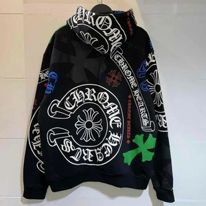 CHROME HEARTS STENCIL HOODIE XLサイズ クロムハーツ ステンシルフーディー パーカー