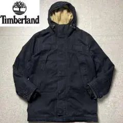 Timberland ダックジャケット 裏ボア フェード ブラック Sサイズ