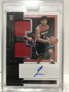 NBA Rui Hachimura AUTO 2019-20 PANINI ONE AND ONE BASKETBALL WIZARDS ROOKIE On Card AUTOGRAPH /75 枚限定 八村塁 直筆 サイン オート