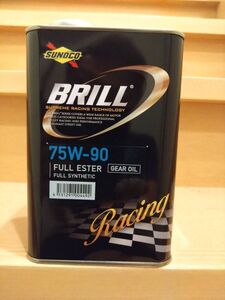 SUNOCO スノコ BRILL GEAR ブリル ギア 75w-90 1L 国内正規品 ギアオイル