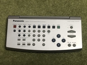 # EUR646902 Panasonic オーディオリモコン