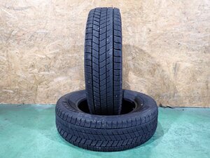 RK5822【送料無料175/70R14】2本 ブリヂストン ブリザック VRX3 中古スタッドレス 2021年製 ヤリス ヴィッツなどに ≪即決≫