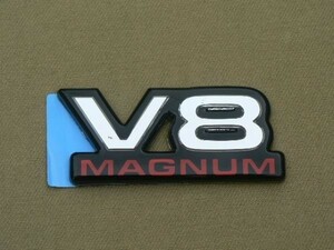 DODGE 純正 部品 V8 エンブレム 40 x 85 mm RAM1500 2500 3500 ダッジ ダッチ デュランゴ ダコタ emblem トラック ピックアップ