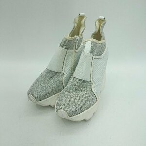 ◇ Jeffrey Campbell メッシュ系 インソール ブーティー サイズ表記なし 22.5相当 グレー系 レディース E