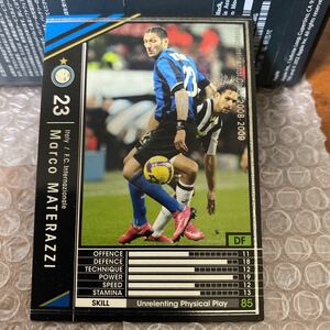 ◆WCCF 2008-2009 マルコ・マテラッツィ Marco MATERAZZI Inter◆