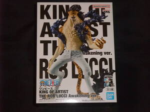 【未開封品】ワンピース KING OF ARTIST THE ROB LUCCI Awakening ver. ONE PIECE ルッチ フィギュア