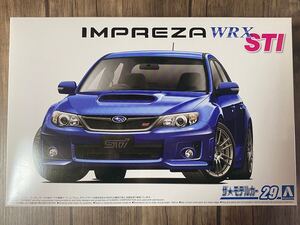 定形外可◆◇スバル インプレッサ WRX STi◇◆1/24 アオシマ 未組立 