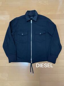 DIESEL ディーゼル ジャケット 切替 ブラック メンズ Mサイズ