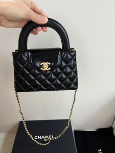 人気美品◆CHANEL シャネル ケリー　ナノ　バッグ