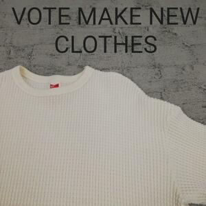 VOTEMAKENEWCLOTHES ヴォートメイクニュークローズ 半袖Tシャツ