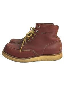 RED WING◆6-INCH CLASSIC MOC BOOT/6 インチクラシックモックブーツ/-/BRW/レザー//