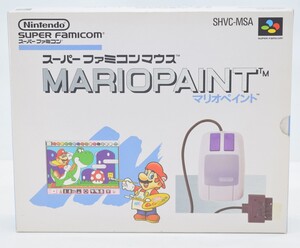 未使用 SFC スーパーファミコン マウス MARIOPAINT マリオペイント SHVC-MSA ゲーム ソフト 任天堂 Nintendo RO-750M/507