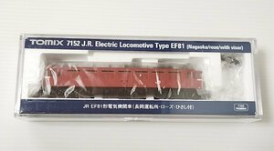 TOMIX 7152 JR EF81形電気機関車(長岡運転所・ローズ・ひさし付)　トミックス Nゲージ