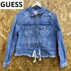 y241122-45 GUESS デニムジャケット　Sサイズ