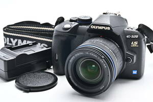 1B-431 OLYMPUS オリンパス E-520 ZUIKO DIGITAL 14-42mm f/3.5-5.6 一眼レフデジタルカメラ