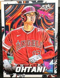 2022 Topps Fire 大谷 翔平 Shohei Ohtani #35