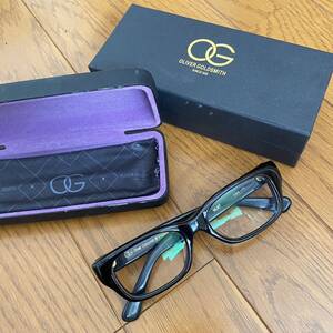 【MUST】OLIVER GOLDSMITH オリバーゴールドスミス マスト メガネ 職人 イングランド メガネフレーム めがね Nero