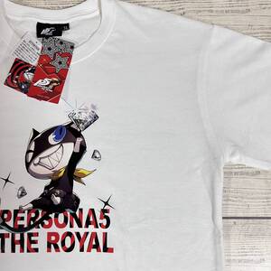 ★ PERSONA 5 THE ROYAL (ペルソナ5 ザ・ロイヤル) ★ Tシャツ 3L モルガナ 黒猫 モナ MONA 大谷育江 心の怪盗団 (タグ付き新品未着用品)