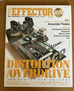 ★ THE EFFECTOR BOOK Vol.54 特集 ディストーション オーバードライヴ エフェクターブック オーヴァードライヴ　匿名配送可