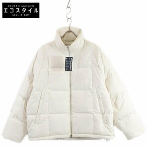 UNITED ARROWS ユナイテッドアローズ オフホワイト 23年秋冬 リップストップ ダウン キルティングブルゾン S メンズ