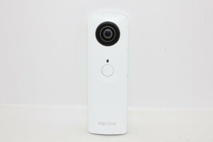 RICOH デジタルカメラ RICOH THETA 全天球 360°カメラ 0175760 #0093-768