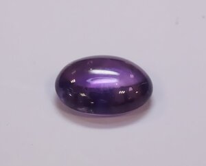 ★ルース裸石★アメジスト★1.9ct　オーバルカット★タテ9.5mm　ヨコ7.4mm★ペンダント、リング加工用★中古品No.617