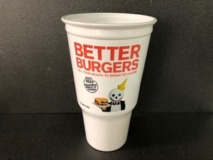 訳あり 【 Jack in the box 】 ジャック イン ザ ボックス Dr.Pepper ソーダ カップ コップ プラカップ 管理V9-B