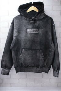 375【1円～】Supreme シュプリーム MM6 Maison Margiela メゾンマルジェラ Box Logo Hooded Sweat Shirt ブラック Sサイズ 24SS コラボ