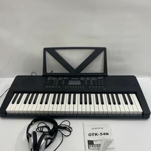 ONETONE ワントーン 電子キーボード OTK-54N 電子ピアノ 鍵盤楽器 ジャンク