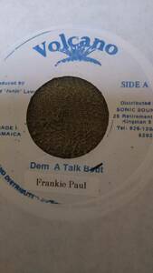 Vintage Dancehall Who Wee Baby Riddim Frankie Paul Single from Volcano