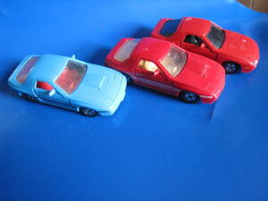 ■TOMICA/トミカ マツダ MAZDA サバンナ RX-7 ３台　まとめて レッド ブルー/ブラック レッド/ホワイト No.50　コレクション◆中古◆