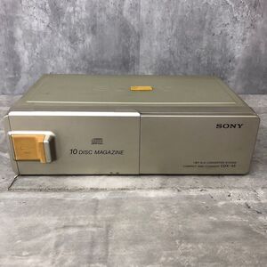 SONY　ソニー　CDX-45RF　10DiscMagazine　コンパクトディスクチェンジャー　カーオーディオ　カー用品　中古　現状品