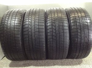 ダンロップ ウインターマックス03 WM03 225/55R17 4本 2021年製 1815 スタッドレスタイヤ (沖縄県・離島は発送不可)