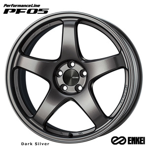 送料無料 エンケイ PerformanceLine PF05 (DS) 6.5J-16 +38 5H-100 (16インチ) 5H100 6.5J+38【1本単品 新品】