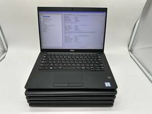 ジャンク／5台セット／DELL LATITUDE 7390 ／Intel　Corei5 7300U 2.6GHZ ／256G／ 8G／ 13.3インチ／指紋認証