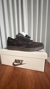 SNKRS購入 Nike Air Jordan 1 Retro Low OG SP Travis Scott Velvet Brown DM7866-202