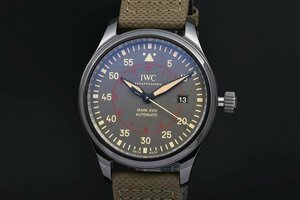 IWC シャフハウゼン IW324702 パイロットウォッチ マーク18 トップガン ミラマー メンズ セラミック・チタン/革 オートマ 30110【正規品】