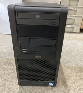 #OG# サーバー 富士通 FUJITSU PRIMERGY TX100 S1 intel Pentium Windows 7 Home Premium HDD 500GB メモリ 1GB #O-211105