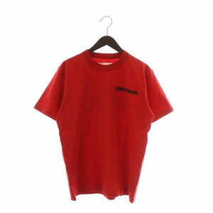 サカイ sacai 22SS Film Crew T-Shirt Tシャツ カットソー 半袖 クルーネック DOUBLE EXPOSURE プリント 2 M 赤 レッド 22-0399S