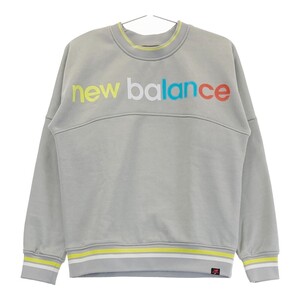 NEW BALANCE ニューバランス 裏起毛 長袖トレーナー グレー系 1 [240101286556] ゴルフウェア レディース