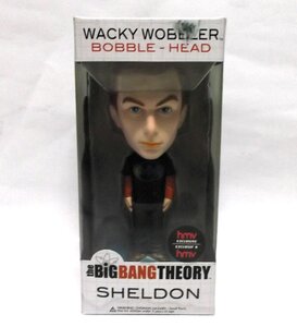 難あり★ビッグ バン セオリー シェルドン 首振りドール The Big Bang Theory Wacky Wobbler Sheldon Ed. Batman FUNKO 限定品 フィギュア