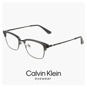 新品 メンズ カルバンクライン メガネ ck24120lb-020 calvin klein 眼鏡 CK24120LB サーモント ブロー 型 セル チタン コンビネーション