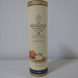 ★【未開栓/古酒】　The MACALLAN　ザ マッカラン 18年 1984　 シェリーオーク　◎サントリー輸入品 ＊箱付 750ml 43% 