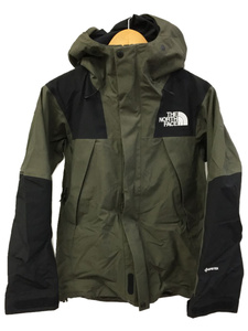 THE NORTH FACE◆MOUNTAIN JACKET_マウンテンジャケット/XS/ナイロン/KHK/無地