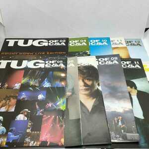 CHAGE&ASKA 2003年・6冊と2004年・5冊 ＴＵＧ ＯＦ Ｃ&Ａ ファンクラブ　会報　チャゲ&飛鳥　本　雑誌　写真集