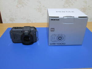 未使用品　PENTAX　WG-1000　（グレー）　メーカー保証書付き