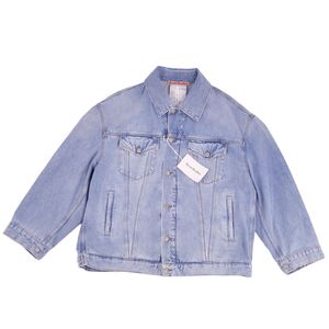 極美品 アクネストゥディオズ Acne Studios デニムジャケット オーバーサイズ ユニセックスフィット S/M cf06mr-rm10f10408