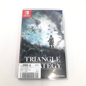 Nintendo 任天堂スイッチ用ソフト TRIANGLE STRATEGY ケースあり【CLAR7022】