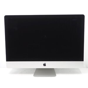 1円～Apple iMac Retina 5K 27インチ 2017 Core i5-7500 3.4GHz/8GB/SSD28GB+HDD1TB/OS無/動作未確認【同梱不可】